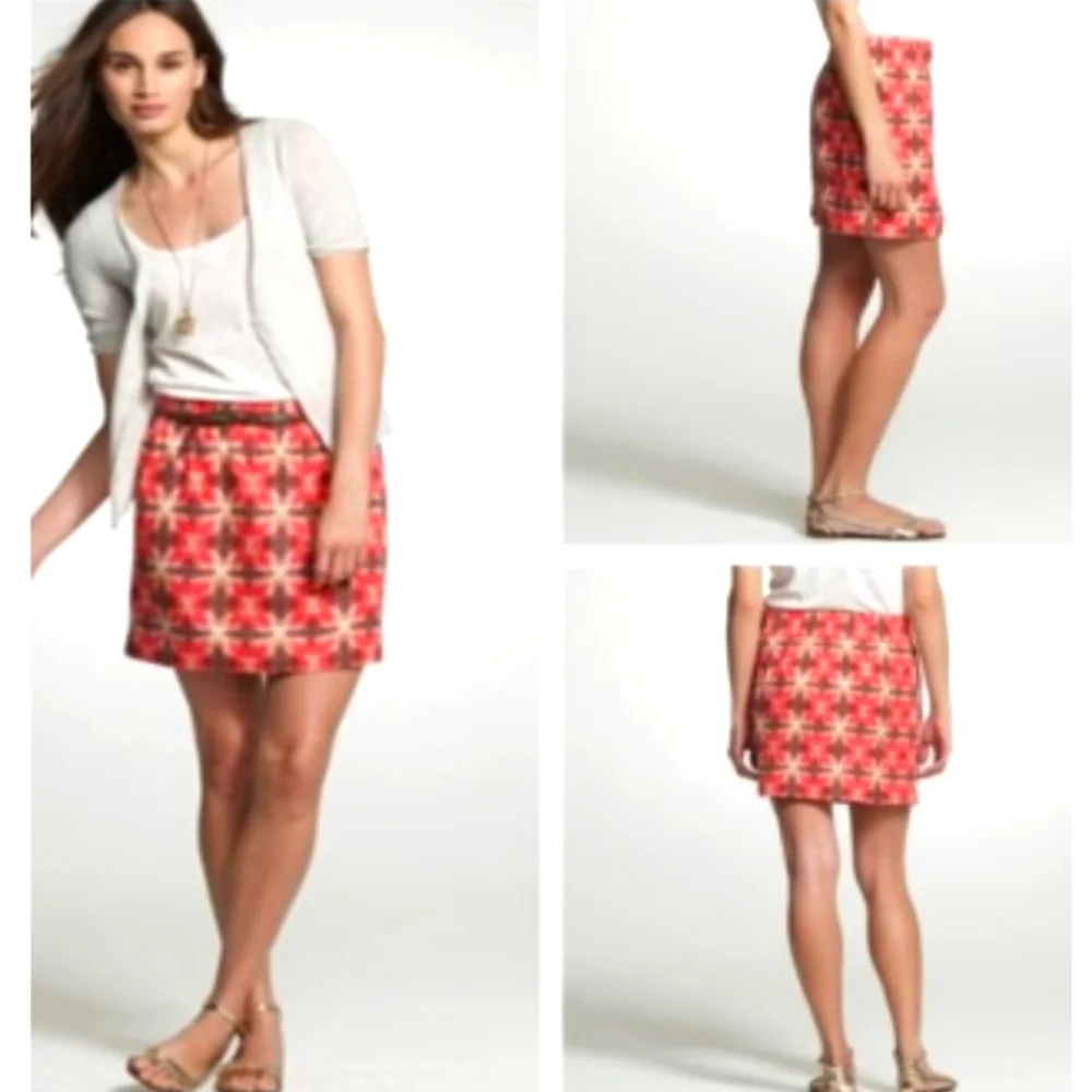 New J.CREW Linen Mini A-Lane Skirt 🫶